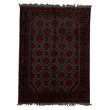 Afghan Wool Southwestern Area Rug
