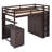 Loft Bed With with Drawers,Desk,and Wardrobe,Platform Bed,Bed Frame-1550444636-1550444633