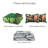 Microfiber Reversible 5 Piece Comforter Set-93649175