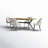 Etna 4 - Person Trestle Dining Set