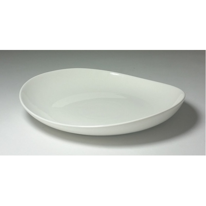 Red Vanilla Butterfly Medium Platter