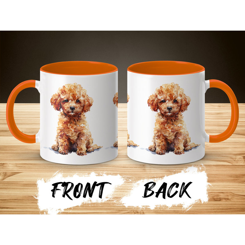 Ceramic Coffee Mug, Orange