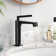Single-Hole Single-handle Bathroom Faucet with Drain Assembly