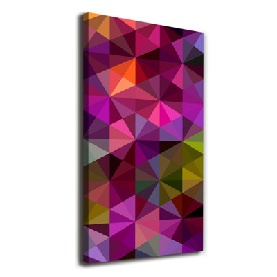Waves Abstraction - Wrapped Canvas Print