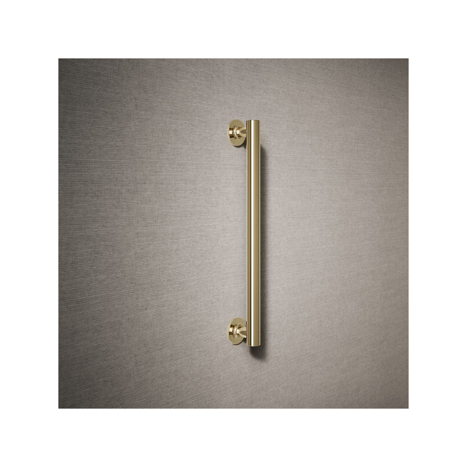 Purist Grab Bar, Vibrant French Gold, 18"W