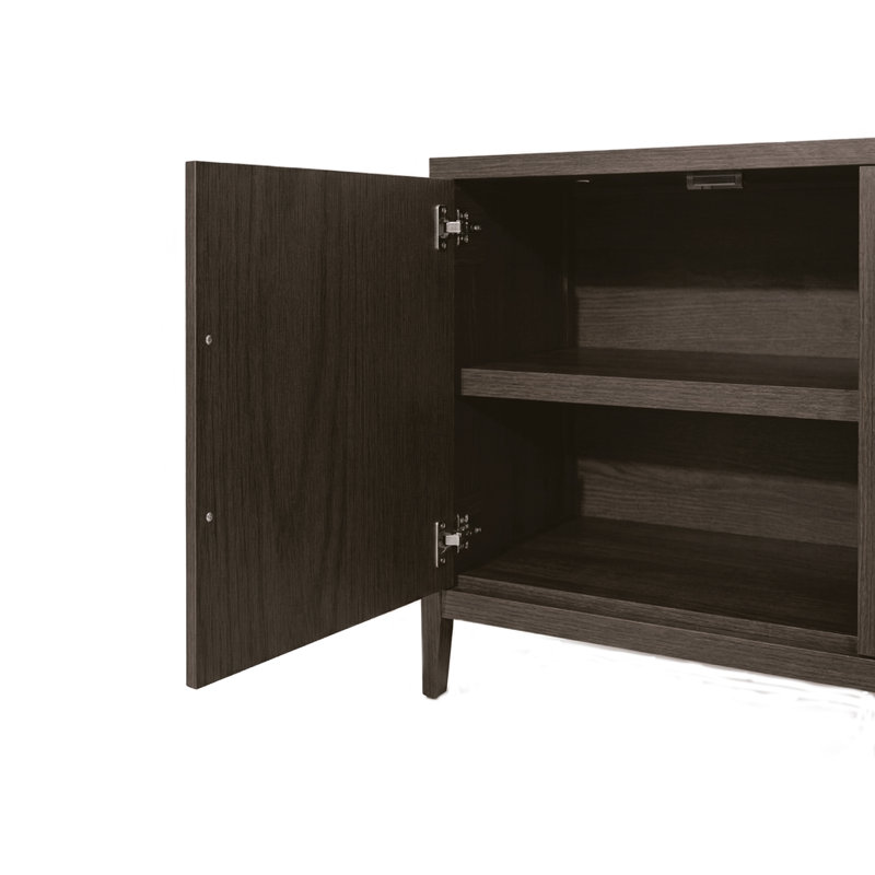 Hitomi 94'' Sideboard, Brown Oak