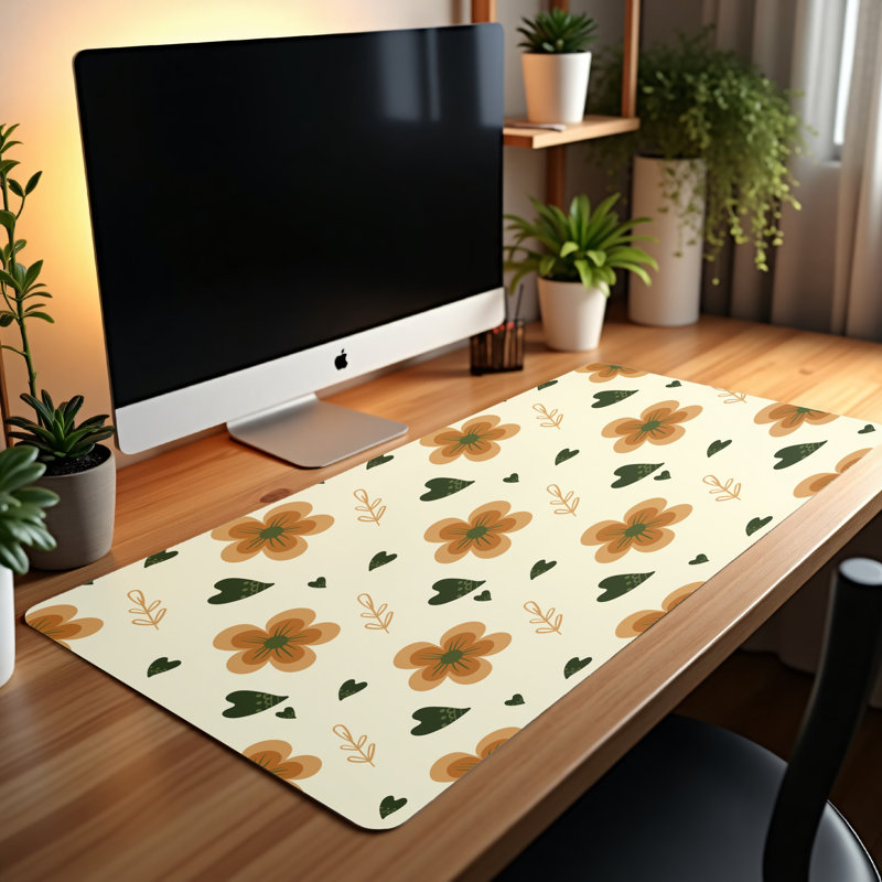 Polyester Desk Pad, 23.6x13.8