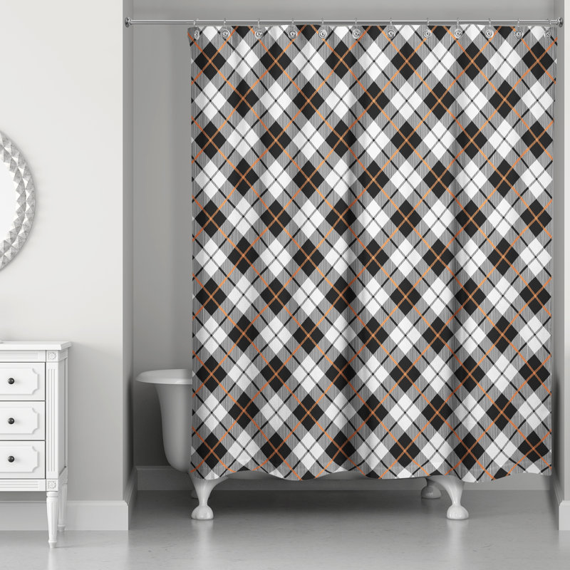 Moncalieri Plaid Shower Curtain