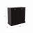 Two-Compartment Tilt-Out Laundry Sorter Cabinet-Black