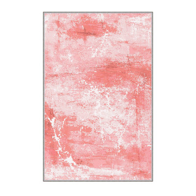 Élégant tapis imprimé en 3D, 4,6 x 7,2 pi | 100% polyester, hauteur des poils de 0,31 po, antibactérien | Revers en PVC antidérapant, lavable à la machine, parfait pour le salon ou la chambre à coucher, design durable et élégant