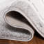 Tapis gris à pois Burgan-658639368