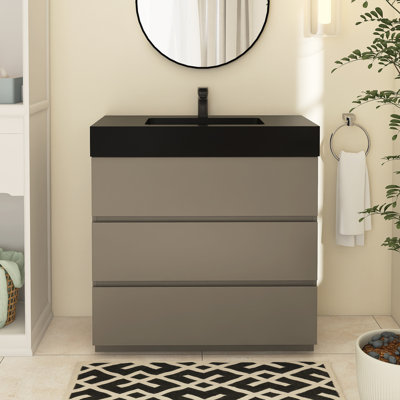 Meuble-lavabo simple Reniel