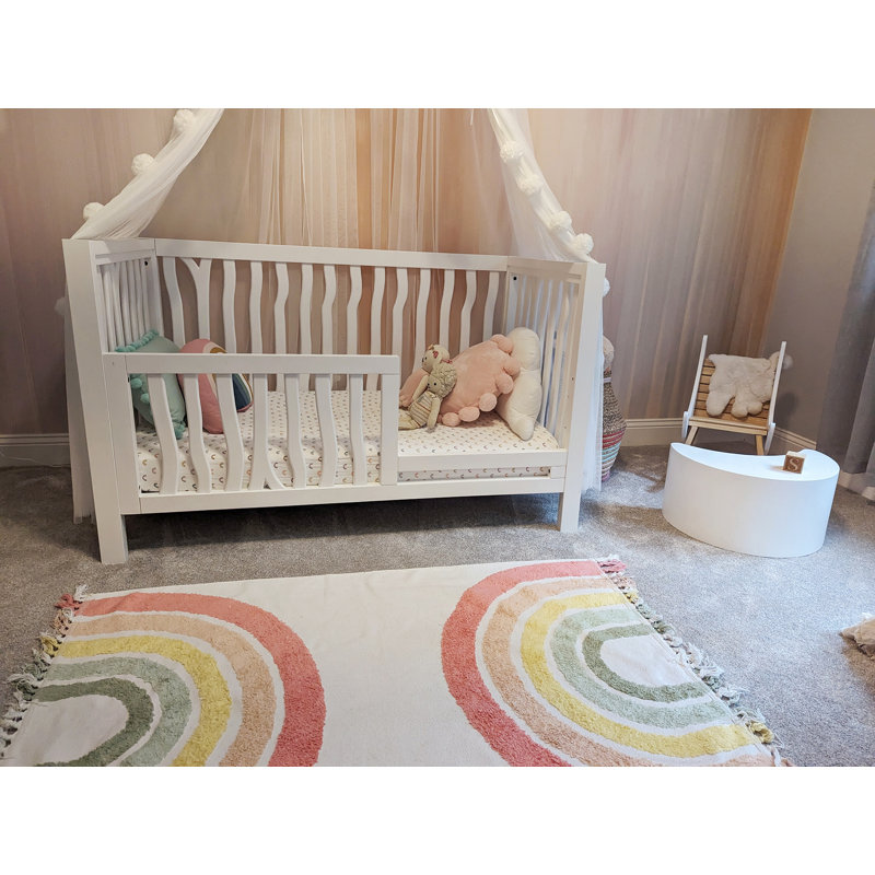 Moon Kids 10.5 in. H Rocking Chair, natural/white