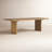 Cognac 96'' Solid Oak Dining Table