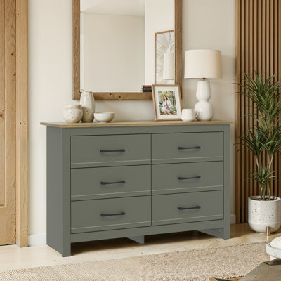 Alezae 6 Drawer Chest of Drawers
