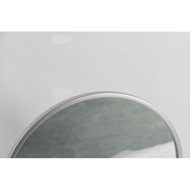 Miroir décoratif Isabella-Grace, H 35,83 po x l 24 po, Argent