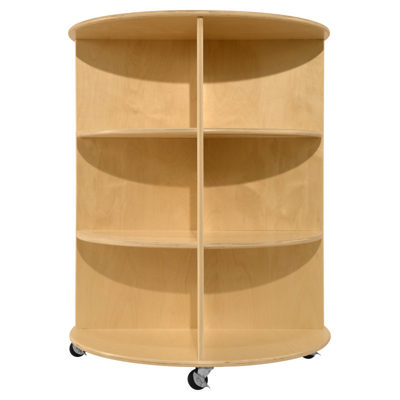 Circular Storage Unit, 38" H x 29.5" W x 29.5" D