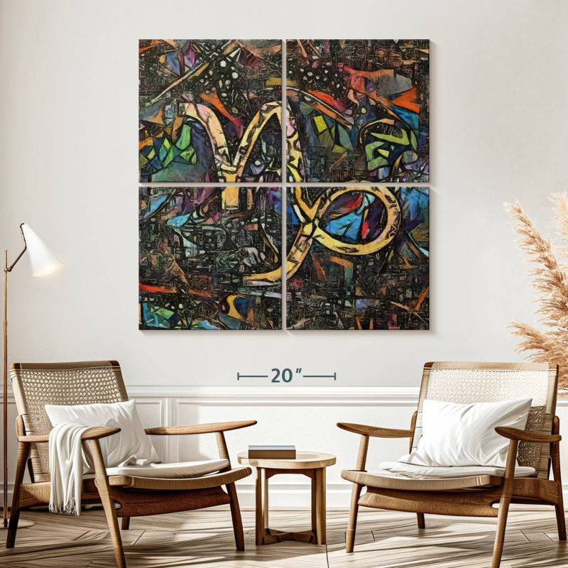 Capricorne Adella, H 57 po x l 57 po