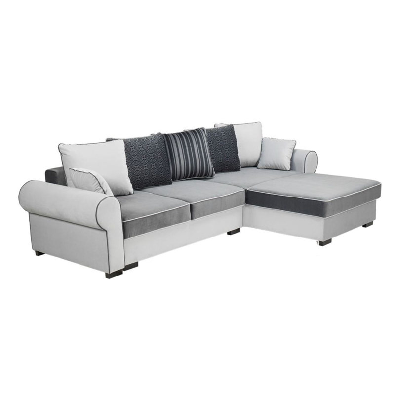 Aadyan 5 Seater Velvet Sofa Bed