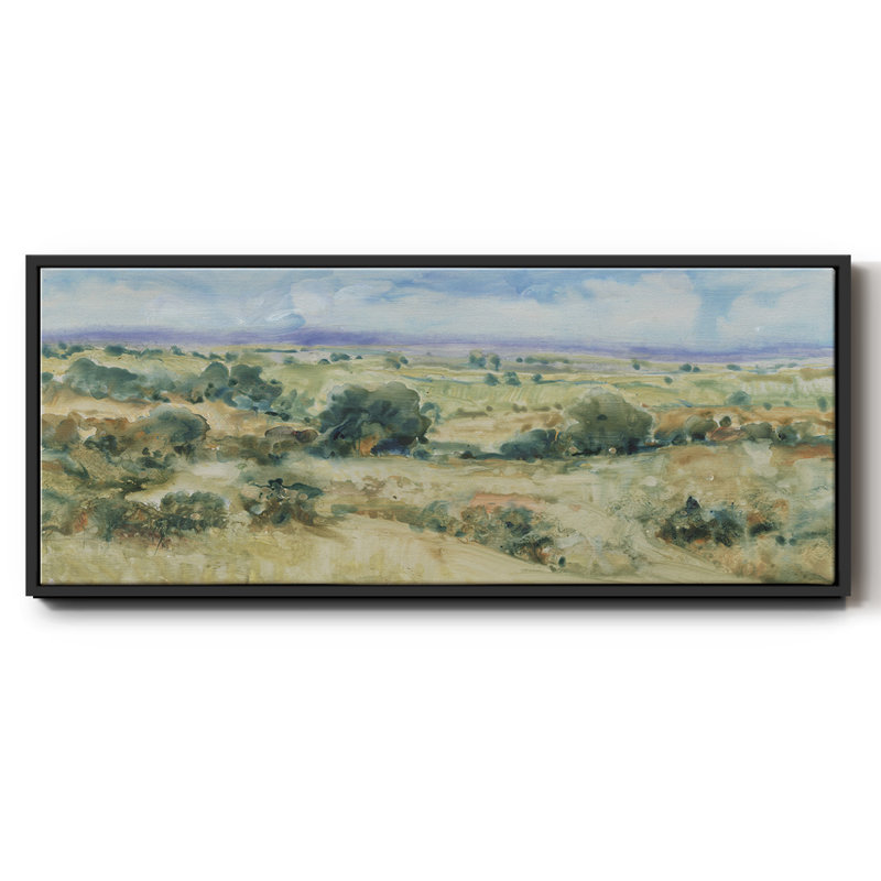 Soft Lavender Sky II- Framed Canvas