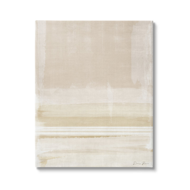 Collage abstrait abstrait aux tons neutres par Denise Brown - Peinture, Toile tendue, H 40 po x l 30 po x P 1,5 po