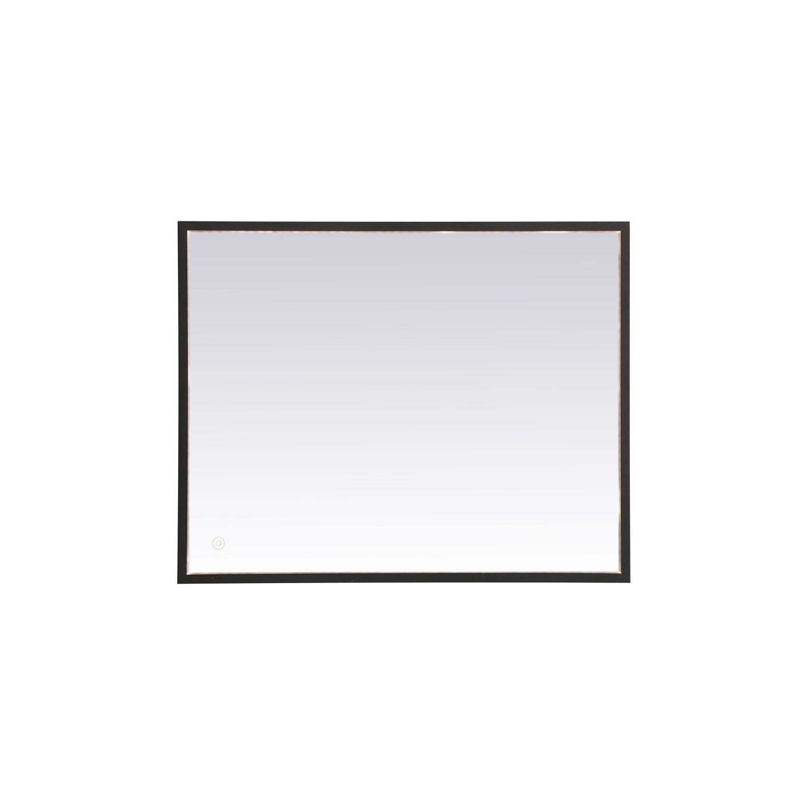 Piche Aluminum Mirror, Black, 24" x 30"