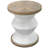 Corrigan Studio Spool Geometric Side Table
