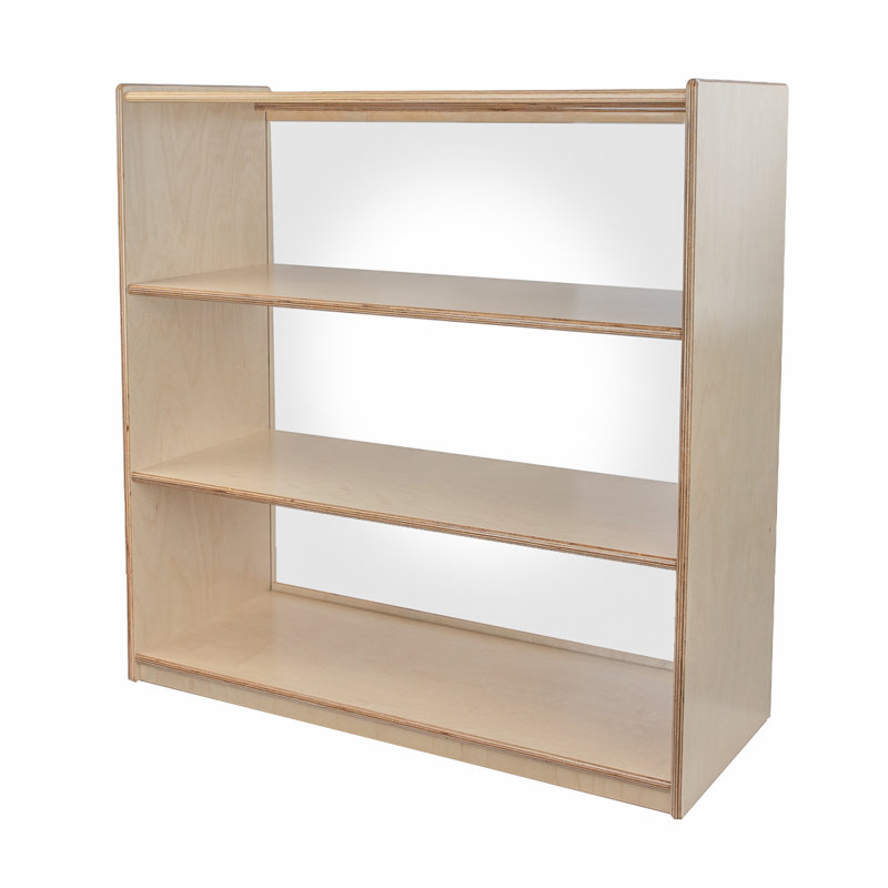 Natural Environments Multi Purpose Shelving Unit, 36" H x 36" W x 15" D, Natural, Acrylic