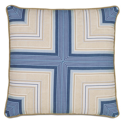 Maritime Square Pillow Cover & Insert