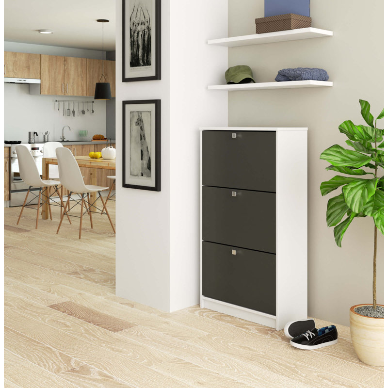 18 Pair Shoe Storage Cabinet