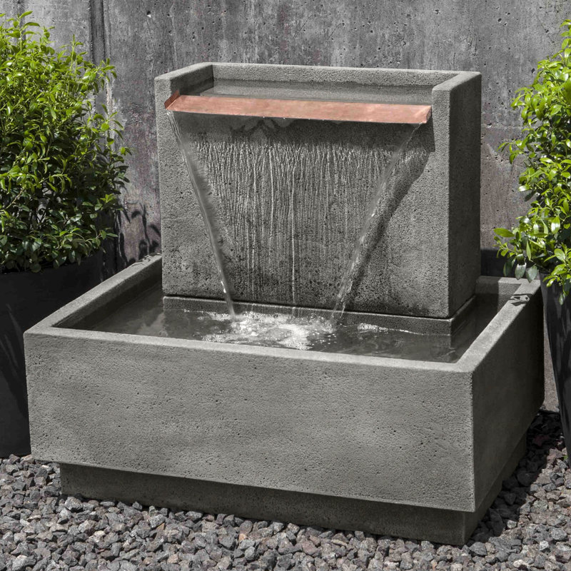 Concrete Fountain, Graystone 
