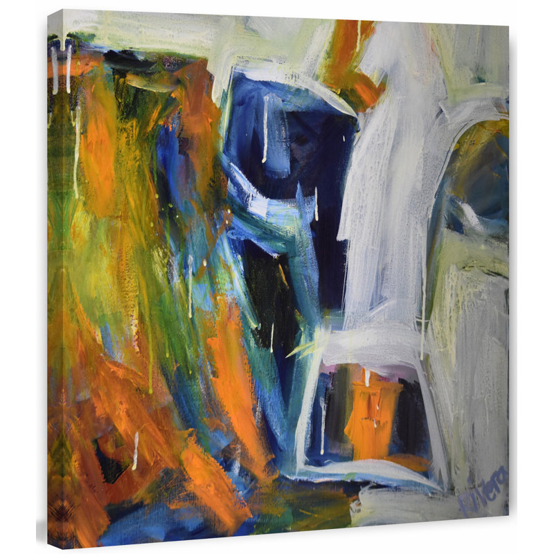Michelle Rivera - Wrapped Canvas Painting, 45cm H x 45cm W x 3.81cm D