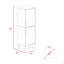 Garde-manger 2 portes