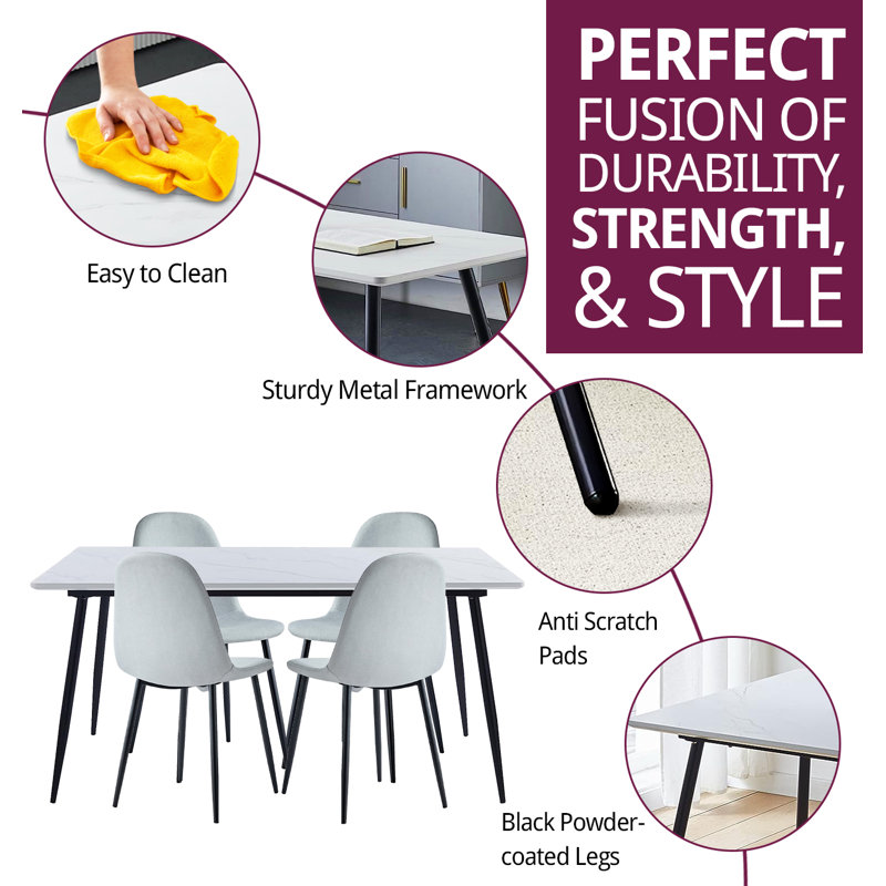 Mose 4 - Person Dining Set