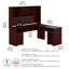 Bureau en L avec rehausse Huckins