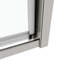 Porte de douche en verre 56-60 "x H 71" Piovt