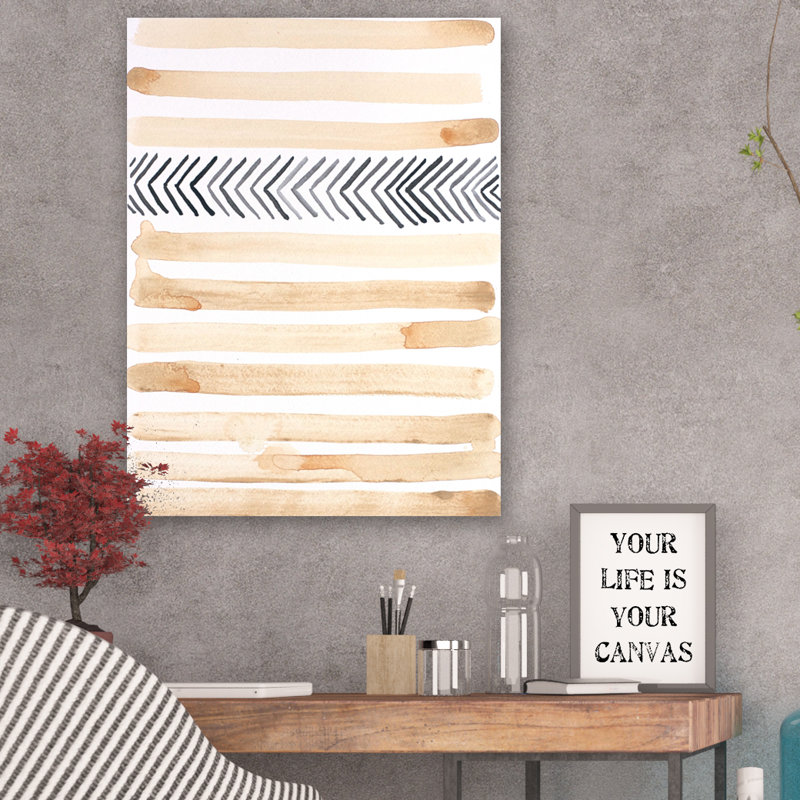 Arrows by Kent Youngstrom - Wrapped Canvas Painting, 51cm H x 38cm W x 4cm D