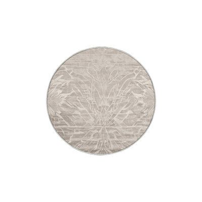 Machine Washable Beige Area Rug