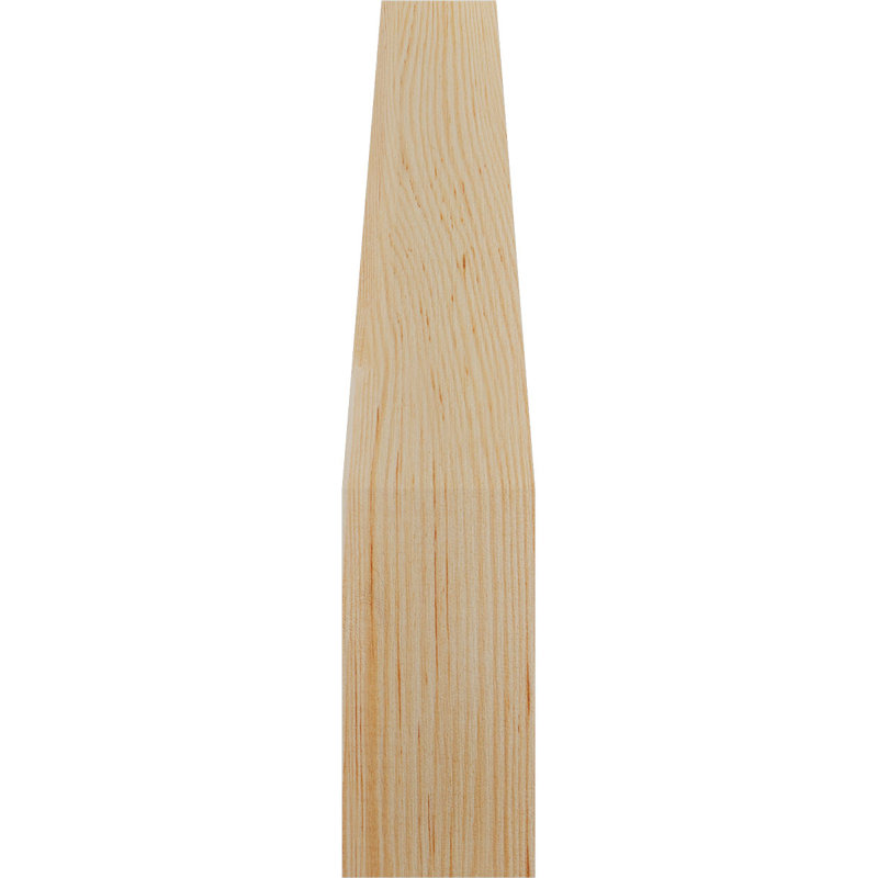 Attelle impériale du genou, Sapin de Douglas, Lisse, H 20 po x l 3,5 po x P 16 po