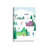 Vibrant Winter Village I Print on Canvas in a Polished Frame-1941452035-1941452039
