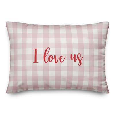  Coussin décoratif I Love Us