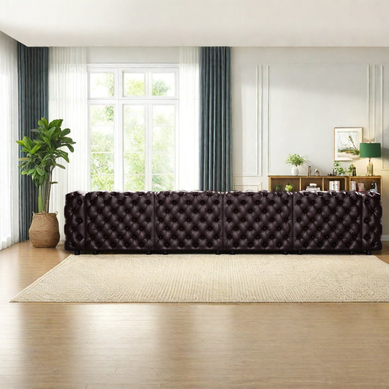 Canapé modulaire Compression 134,4 po