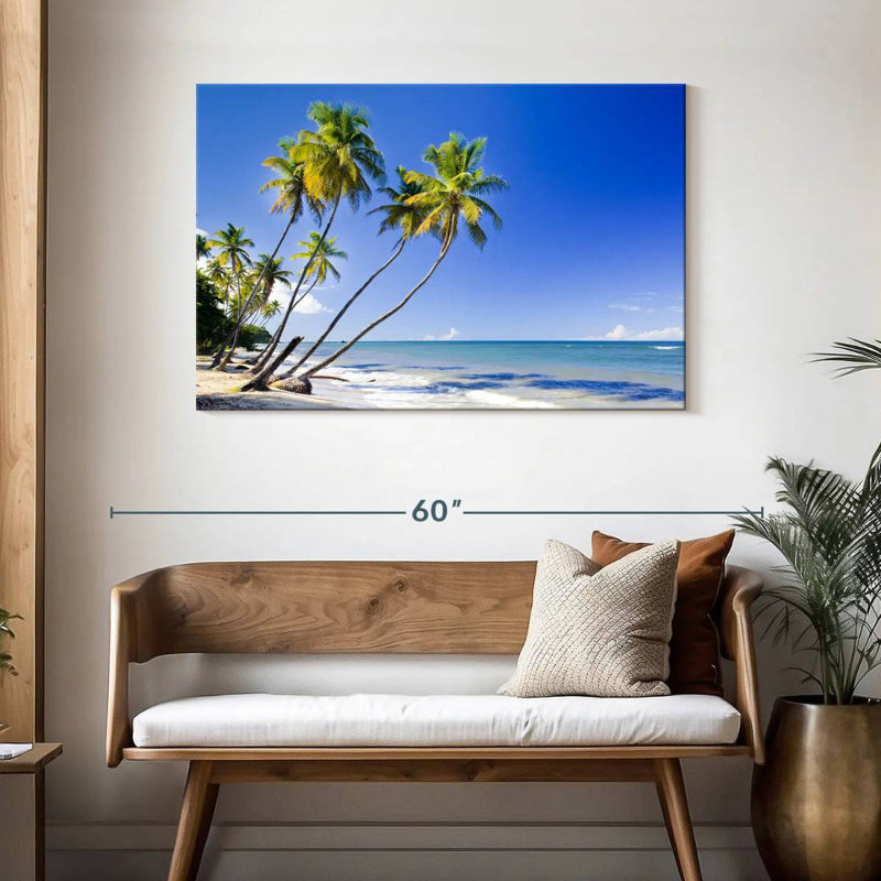 Gillard Trinidad Coast Palms, H 30 po x l 45 po