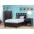 Dornhof Solid Wood Slat Headboard Design Bed with Drawers-328497633