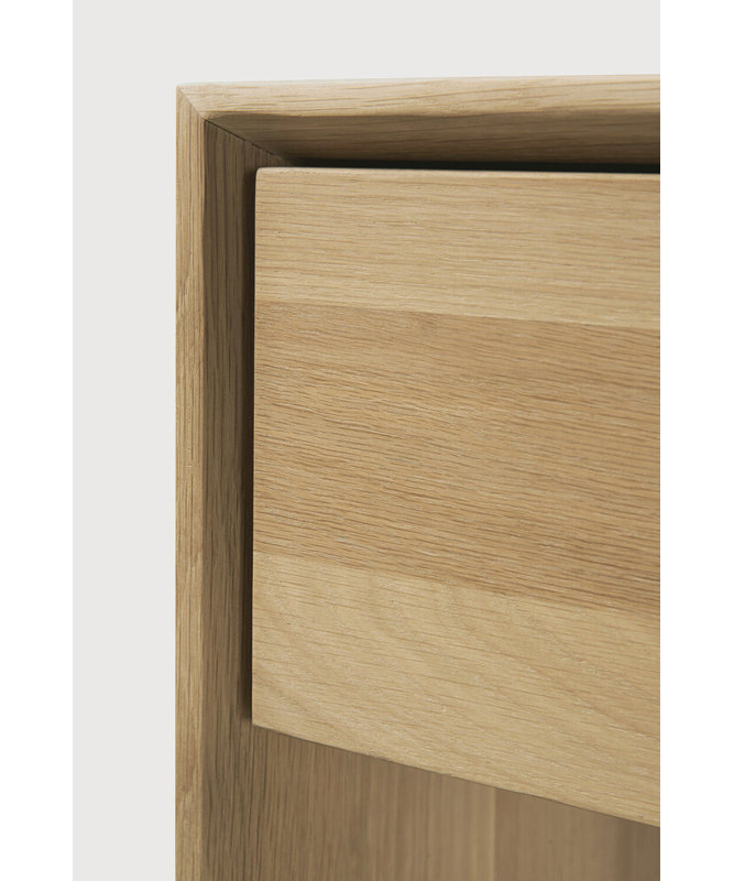 Nordic Solid Wood Console Table, 33.5" H x 47.2" W x 16" D