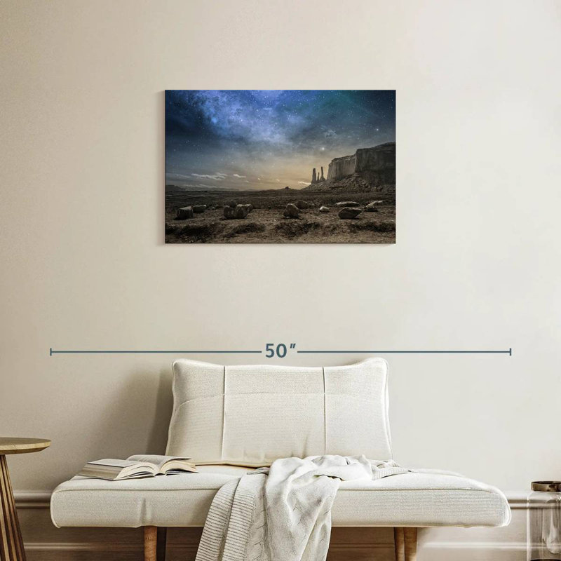Alvord Simple Night Sky, 20" H x 30" W