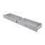 Lit superposé gris de style transitionnel, fabriqué en bois massif, accès frontal réversible, 2 tiroirs sous le lit avec poignées, lattes pour une surface de sommeil de soutien de Angled Pleasant-1146642770