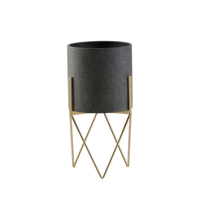 Veradzin Metal Pot Planter