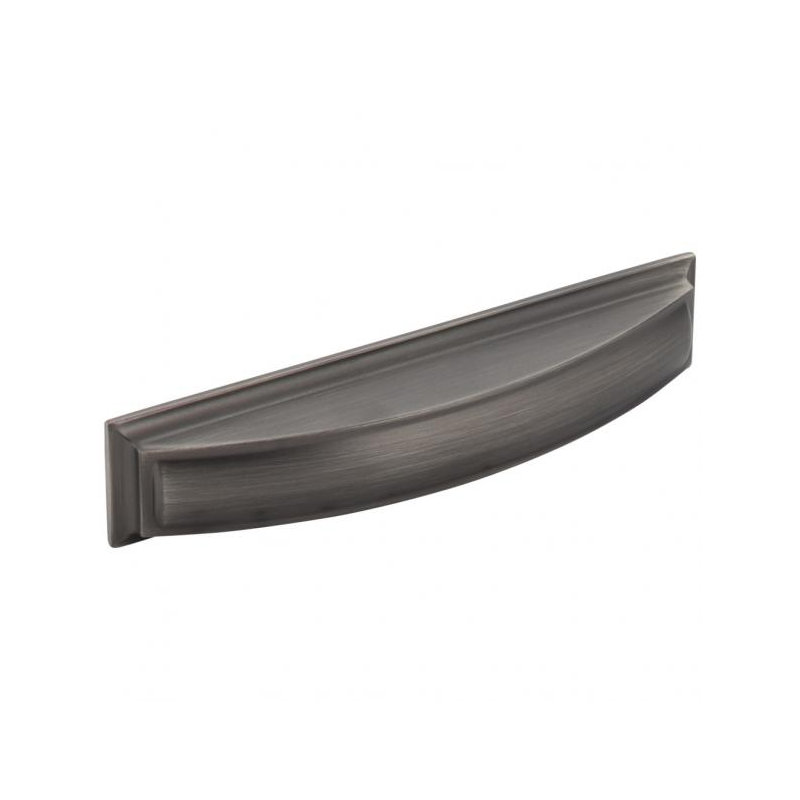 Annadale Cup/Bin Pull, 3 3/4", Brushed Pewter