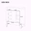 Base de meuble-lavabo simple 29,52 po seulement-98433098